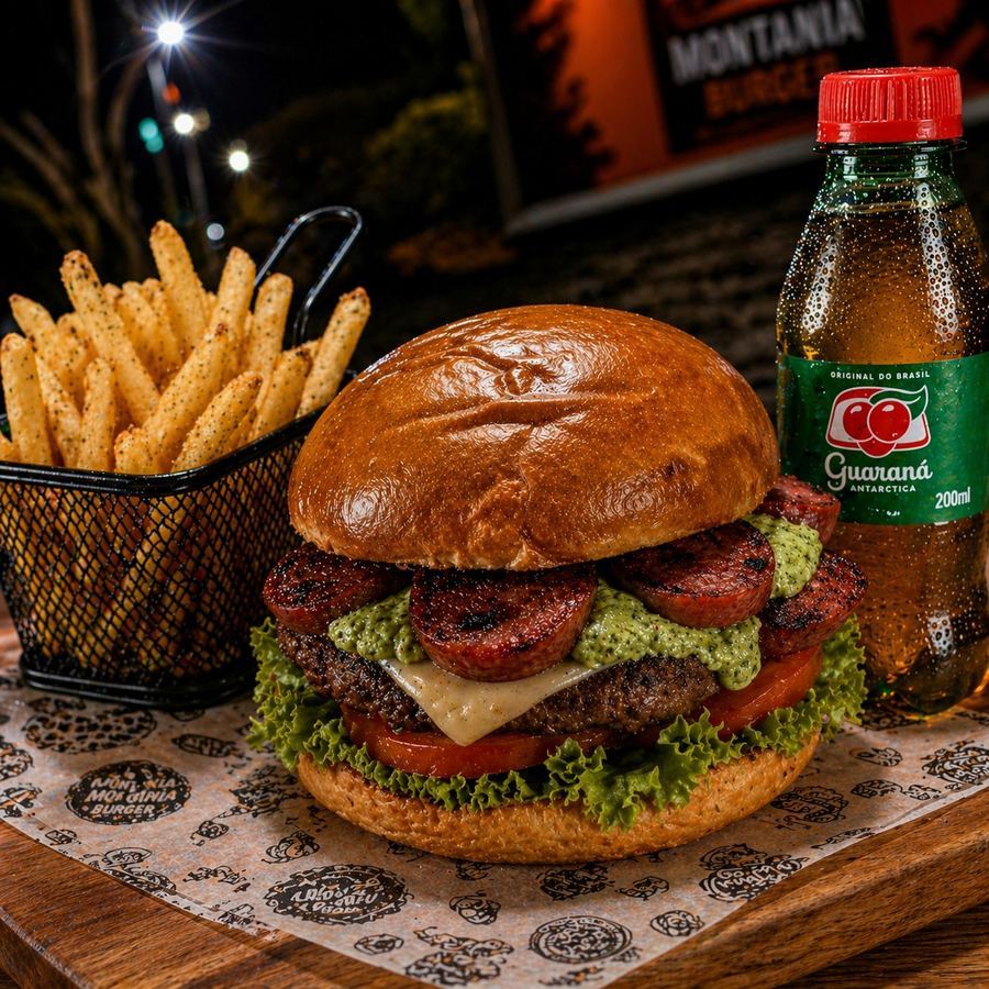 Combo Hamburguer Artesanal Nordestino Gonzagão